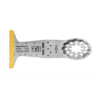 Fein 63502228450 Lâmina de serra E-Cut bimetal com revestimento TiN, pack de 50