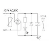 METZ CONNECT KRA-M6/21 Borne de calha DIN branco 2 polos 250V 8A 11061550