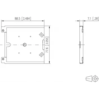 METZ BTR 130861-MSK-E conjunto de extensão de cassetes de fusão de fibra ótica para caixa modular AP