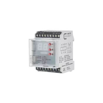 METZ CONNECT EIW-C18 tomada industrial, Schuko, calha DIN, 230 V, 8 A, branco 11027205