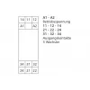 METZ CONNECT KRA-S12/21-21-21 relé de acoplamento, bobina 24 V AC, 3 contactos comutadores, branco 11060913