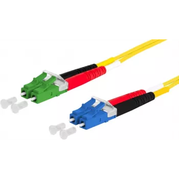 METZ CONNECT OpDAT 151P1JOJA20E cabo de rede LC-duplex para LC-duplex APC OS2, 2 m