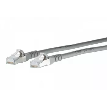 Cabo patch METZ CONNECT 130845C533-E Cat6a S/FTP, 35 m, cinzento