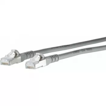 Cabo patch METZ CONNECT 130845C533-E Cat6a S/FTP, 35 m, cinzento