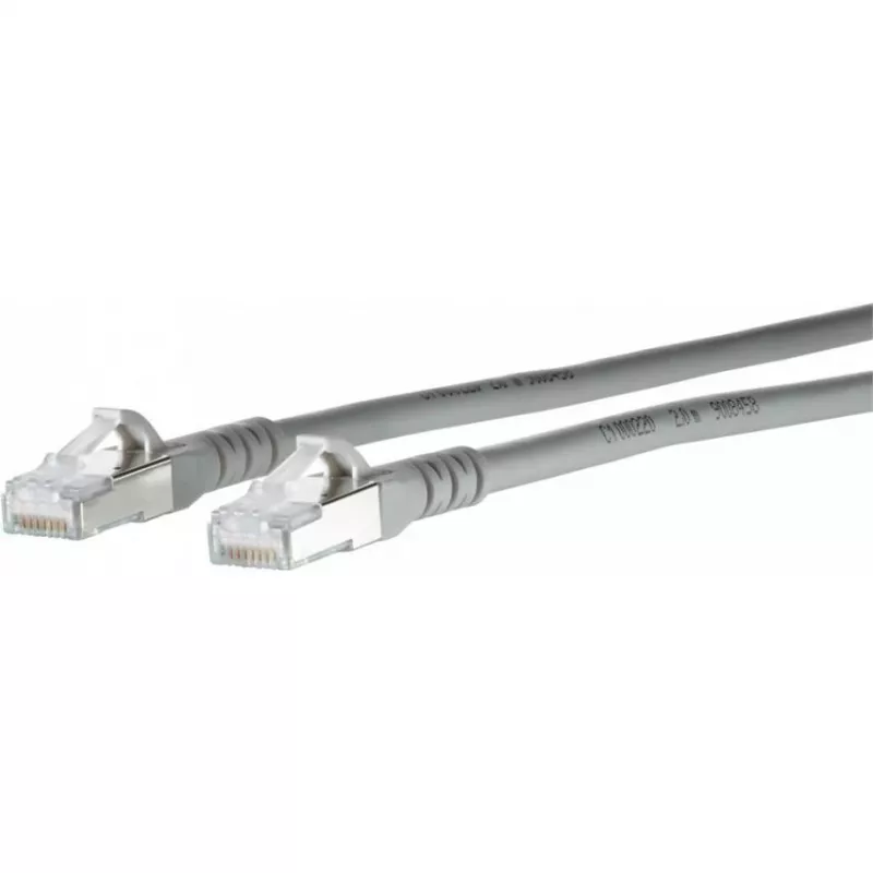 Cabo patch METZ CONNECT 130845C533-E Cat6a S/FTP, 35 m, cinzento