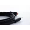 Cabo adaptador Y de áudio Cordial 14857 jack 3,5mm para 2 RCA 5m preto