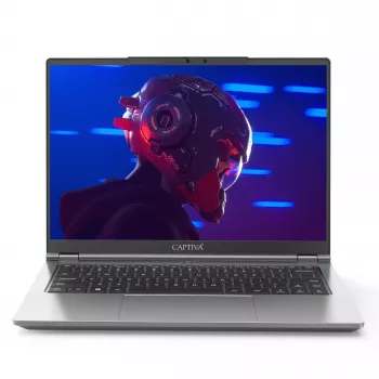 Captiva Business/Office R10-1355GE portátil de 14 polegadas, AMD Ryzen 7 255, Radeon 780M, 64 GB RAM, 2 TB SSD, sem sistema operativo