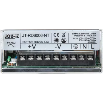 JOY-IT RD6006 NT - fonte de alimentação comutada fechada 400W 60V 6,6A jt-rd6006-nt