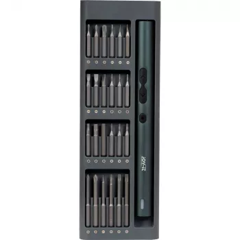 JOY-IT WE-0002 conjunto de 62 chaves de precisão elétricas com estojo magnético