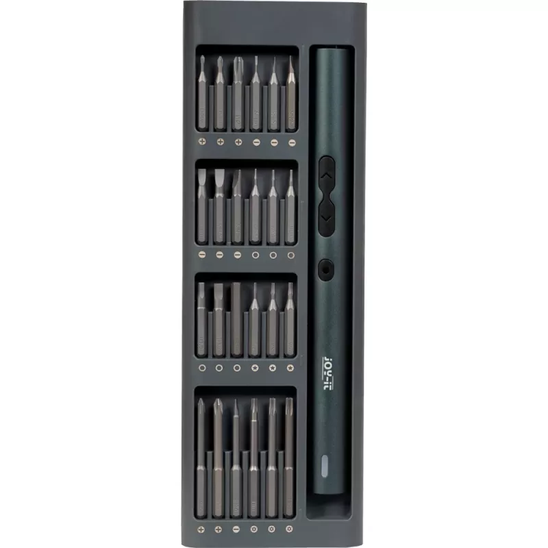 JOY-IT WE-0002 conjunto de 62 chaves de precisão elétricas com estojo magnético