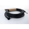 Cabo de áudio Cordial EM 10 MP XLR para jack mono 6,3 mm 10 m preto 14754