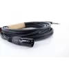 Cabo de áudio Cordial EM 10 MP XLR para jack mono 6,3 mm 10 m preto 14754