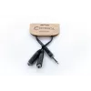 Cordial 14882 Cabo adaptador Y jack estéreo 6,3mm, 1x ficha macho para 2x ficha fêmea, 0,3m, preto PVC