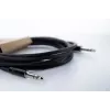 Cordial 14814 Cabo de áudio jack TRS 6,3mm para jack TRS 6,3mm 0,5m preto