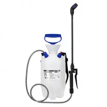 Pressol 06905 Pulverizador de pressão industrial 7 L transparente branco