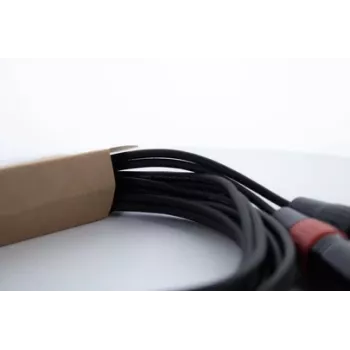 Cordial EU 1.5 MC Cabo de áudio XLR para RCA 1,5 m preto 14848
