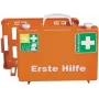 SÖHNGEN ERSTE-HILFE KOFFER DELUXE Mala de primeiros socorros DIN 13157 laranja ABS montagem na parede O301138