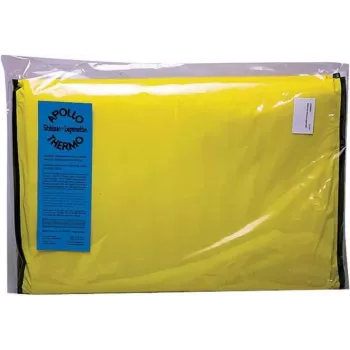 SÖHNGEN APOLLO-THERMO Esteira térmica 190 x 65 cm Espuma PE de células fechadas laranja Esteira de emergência isolada enrolável 0706001