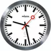 PEWETA Relógio de parede sem fios Relógio de estação, 30 cm, alumínio 51.020.325