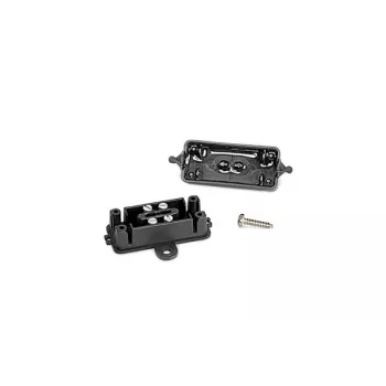 HellermannTyton 435-01650 HelaCon Easy Conector push-in de 5 polos, preto, 0,5-2,5mm², 24A, 450V, sem halogéneos