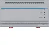 Hager RTD210X comutador de sistema de 2 fios, 6 vias, para videoporteiro IP Hager, calha DIN, 4 módulos, cinzento claro