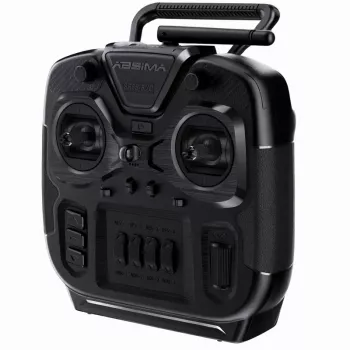 Absima SR6S-EVO sistema de radiocontrolo de 6 canais 2,4GHz com emissor de sticks e recetor de 6 canais (preto) 2000023