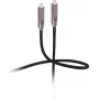 Flexline cabo híbrido USB-C 3.2 Gen 2 8K 10Gbps 60W TPU 15m FL31-44081