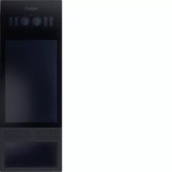 Hager RTQ541X posto exterior de vídeo com ecrã tátil de 4,3