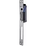 m-e modern-electronics F0513000024-B abre-portas elétrico com desbloqueio mecânico, Fail-Secure, 8-12V AC/DC, força de retenção 3000 N, montagem encastrada, cinzento