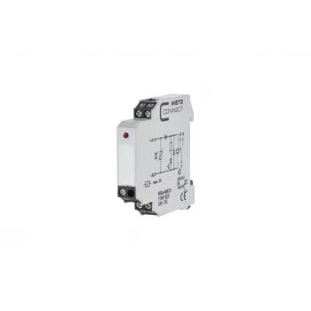 METZ CONNECT KRA-M6/21 módulo de relé de interface 24V AC/DC, 1 contacto CO, 6A, branco 11061525