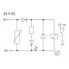 METZ CONNECT KRA-M6/21 módulo de relé de interface 24V AC/DC, 1 contacto CO, 6A, branco 11061525