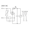 METZ CONNECT KRA-M8/21-21 relé de potência branco (11061905)