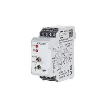 METZ CONNECT 110668132722 relé de potência branco 24V DC 2PDT 8A montagem PCB