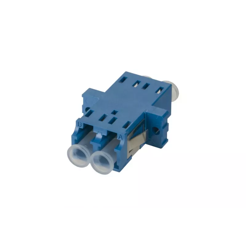 METZ CONNECT 15090074-I LC Duplex para SC Simplex adaptador híbrido de fibra ótica, Single-Mode OS2, azul