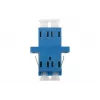 METZ CONNECT 15090074-I LC Duplex para SC Simplex adaptador híbrido de fibra ótica, Single-Mode OS2, azul