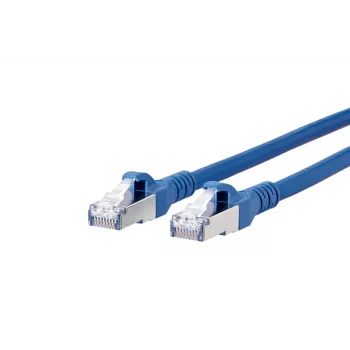 METZ BTR NETCOM cabo de rede patch RJ45 CAT 6A S/FTP, 7 m, azul, snagless 1308457044-E
