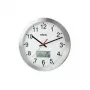 PEWETA relógio de parede com rádio 51.161.315, mostrador branco, 300 mm, DCF77