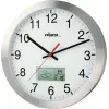 PEWETA relógio de parede com rádio 51.161.315, mostrador branco, 300 mm, DCF77
