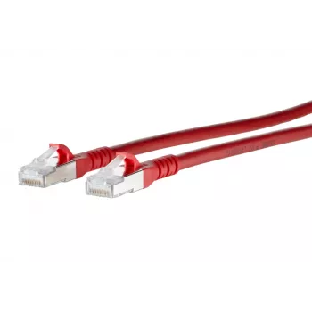 METZ CONNECT 1308451066-E cabo patch Cat6a S/FTP vermelho de 1m