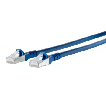 METZ BTR 130845A044-E Cabo patch Cat.6, AWG26, 2x RJ45, 10 m, azul