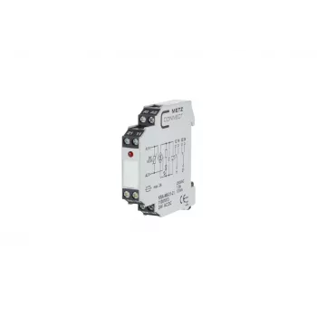 METZ CONNECT 11061913 módulo de relé de interface, bobina 24 V AC, 1 contacto reversível, 6 A, branco