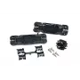 HellermannTyton 435-01652 conector de fios push-in, 3 polos, preto, 0,5-2,5mm², 450V, 24A, sem ferramentas, EN 60998
