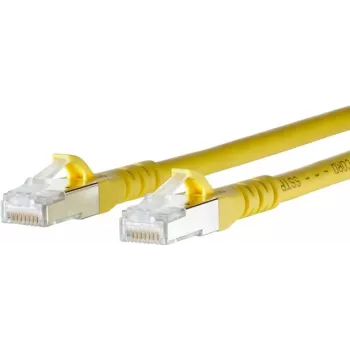 METZ CONNECT cabo patch Cat.6A S/FTP, RJ45 para RJ45, 0,75m, cinzento, 10GBase-T 130845B077-E