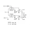 METZ CONNECT KRS-E08 3 24 V AC/DC módulo de relé de interface, 1 contacto reversível, 8 A, calha DIN 110673
