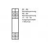 METZ CONNECT KRA-S-F8/21 relé de potência 24V DC 8A SPDT cinzento calha DIN 11070613