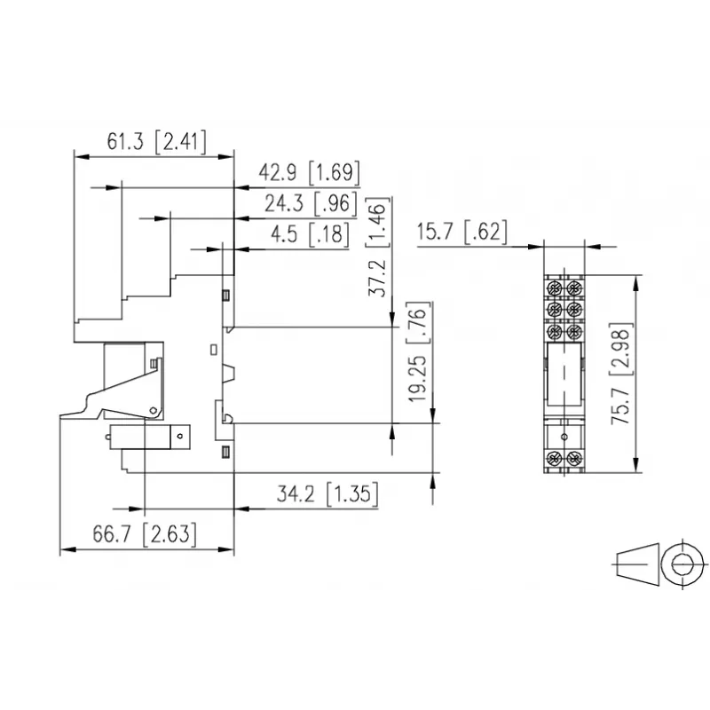 METZ CONNECT 11051005 módulo keystone RJ45 Cat.6A blindado, sem ferramentas, preto/laranja