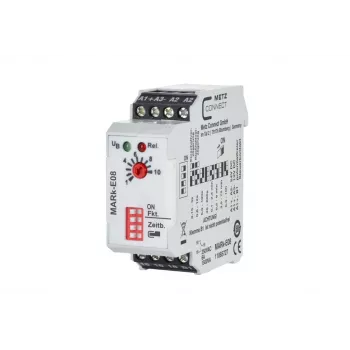 METZ Connect 11065727 MARk-E08 relé temporizador multifunções 24 V AC/DC, 1 contacto de comutação