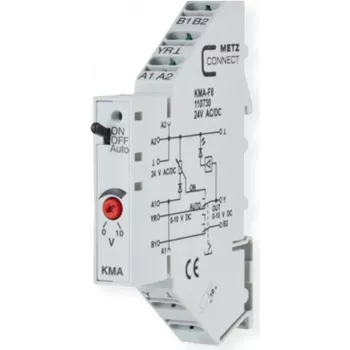 METZ CONNECT transmissor de valores analógicos KMA-F8 110730
