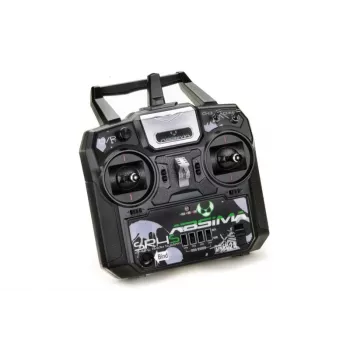 Absima SR4S emissor de comando 4 canais 2,4 GHz com recetor, preto