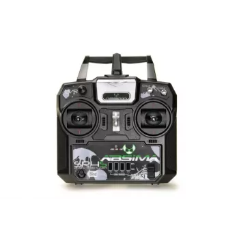 Absima SR4S emissor de comando 4 canais 2,4 GHz com recetor, preto